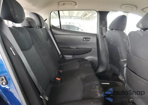 2020 Nissan Leaf S Plus из США, поврежденный, VIN 1N4BZ1BP5LC303959